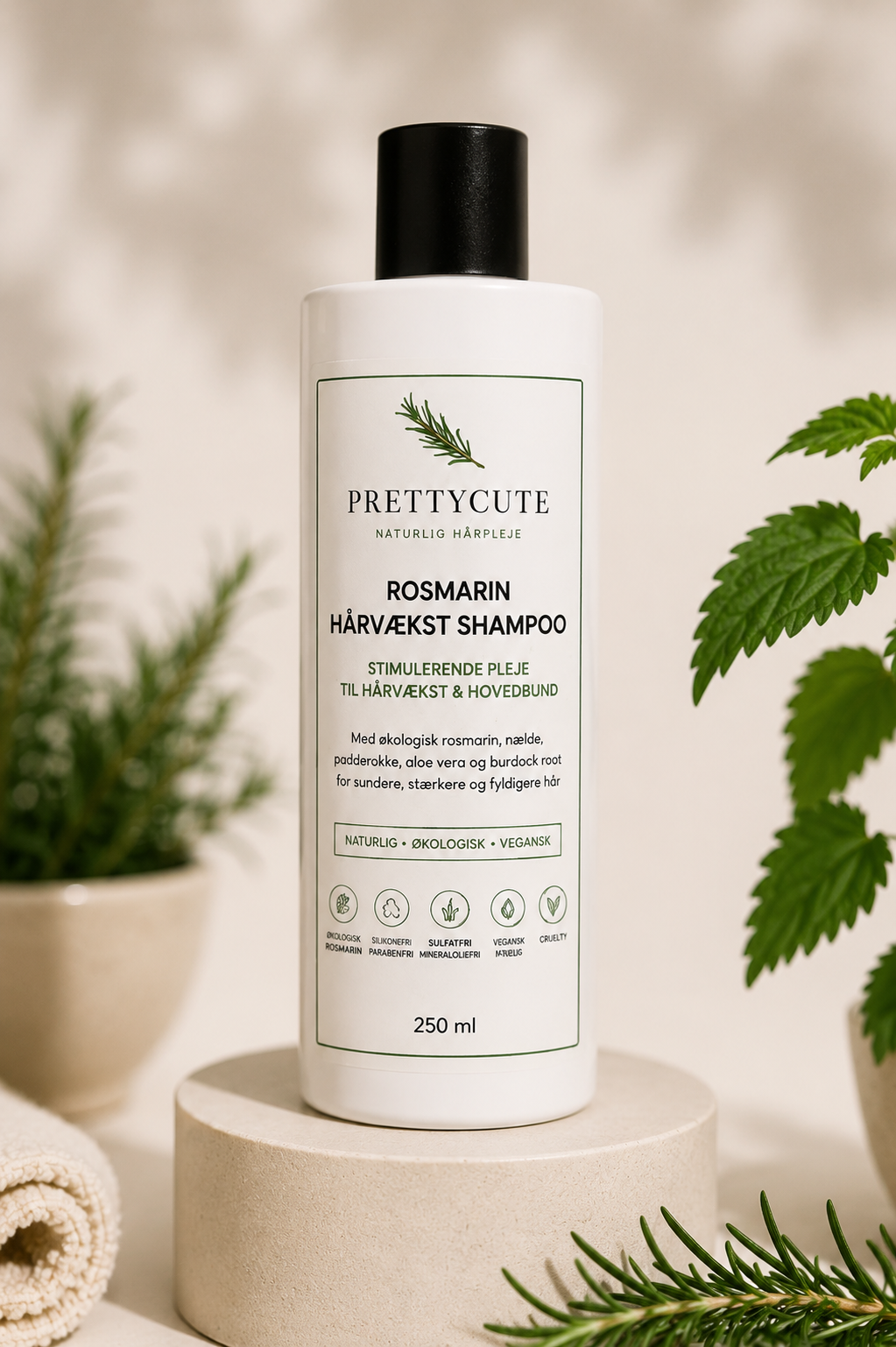 Rosmarin Hårvækst Shampoo (forudbestilling) uge 23