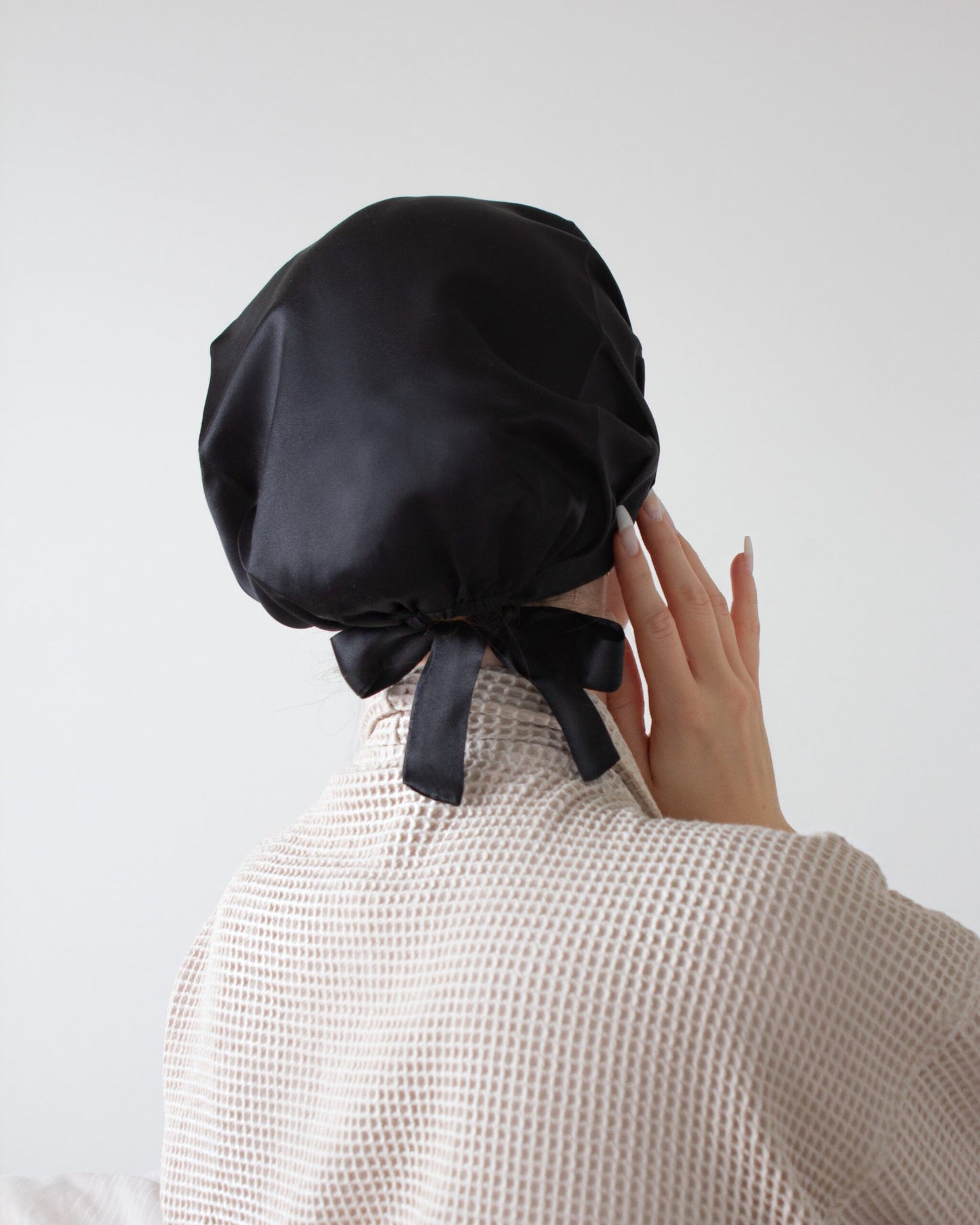 Beskyttende 2 lag Silke Hår Maske