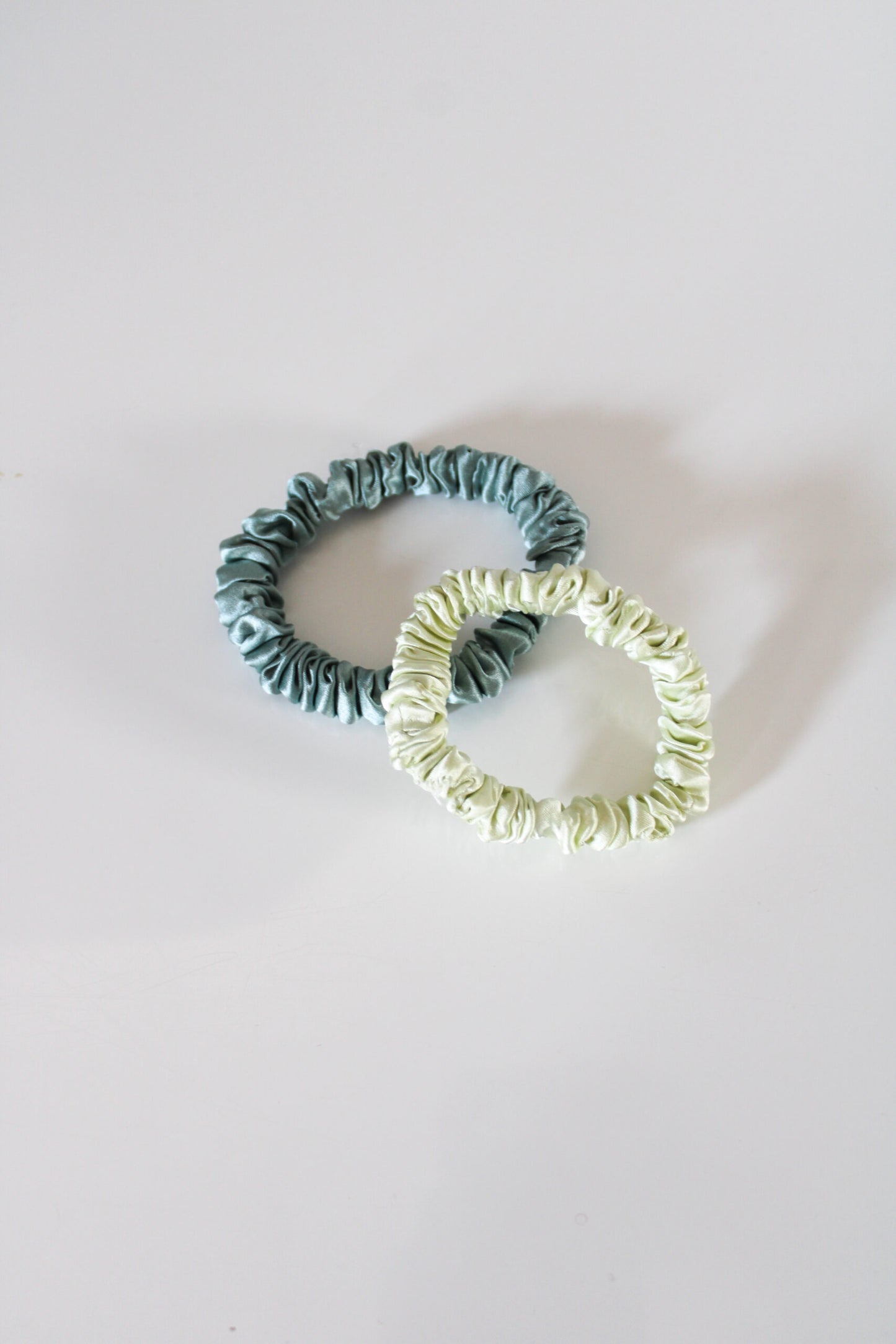 Morbær Mini Silke Scrunchie Duo