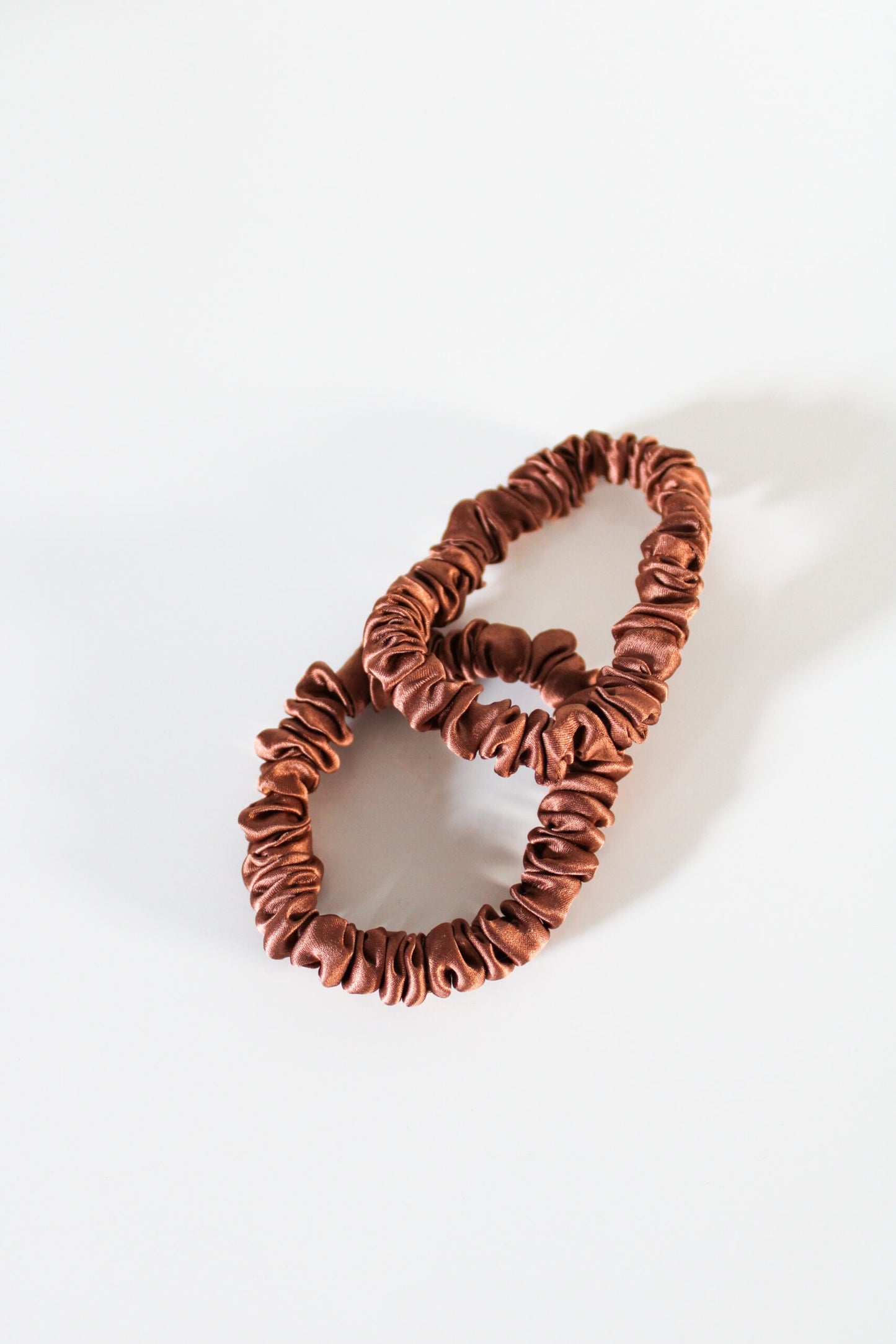 Morbær Mini Silke Scrunchie Duo