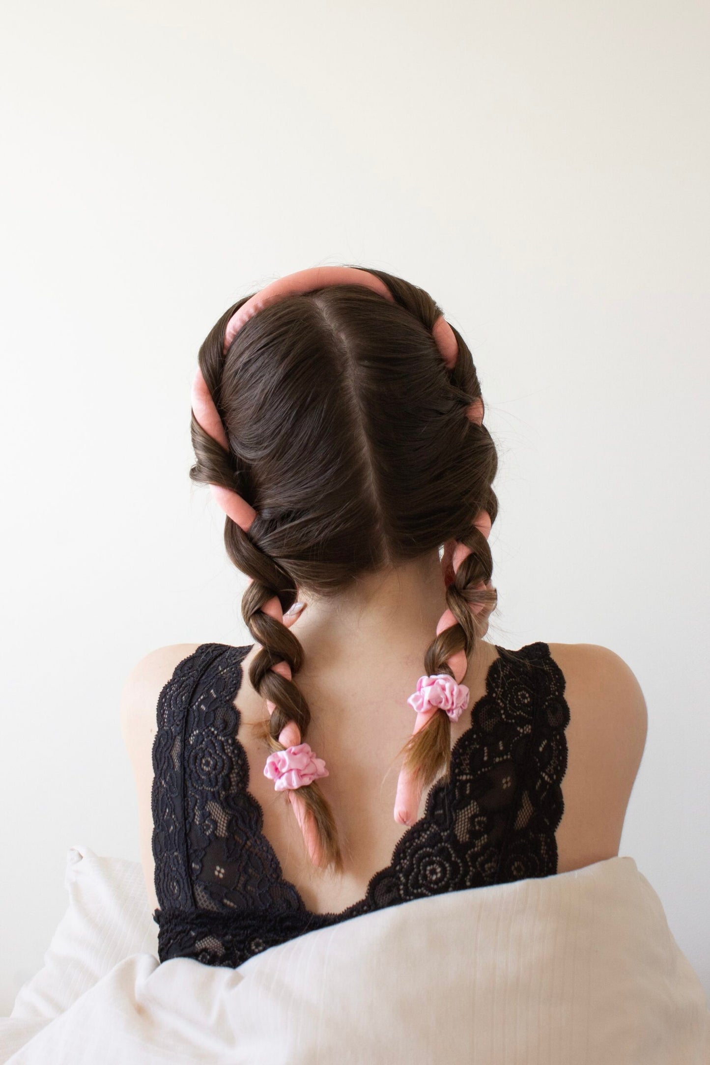 Heatless Curls Morbær Silke Sæt