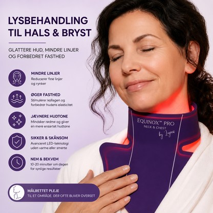 PRO LED Maske by Lynoie – Duo til Ansigt, Hals & Bryst