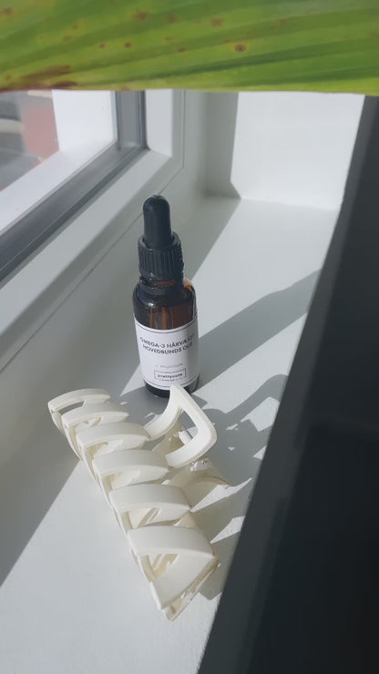 Omega-3 Hårvækst Hovedbunds Olie